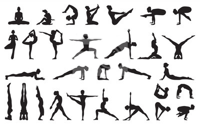 enkele Asana's bij Yoga en Tantra